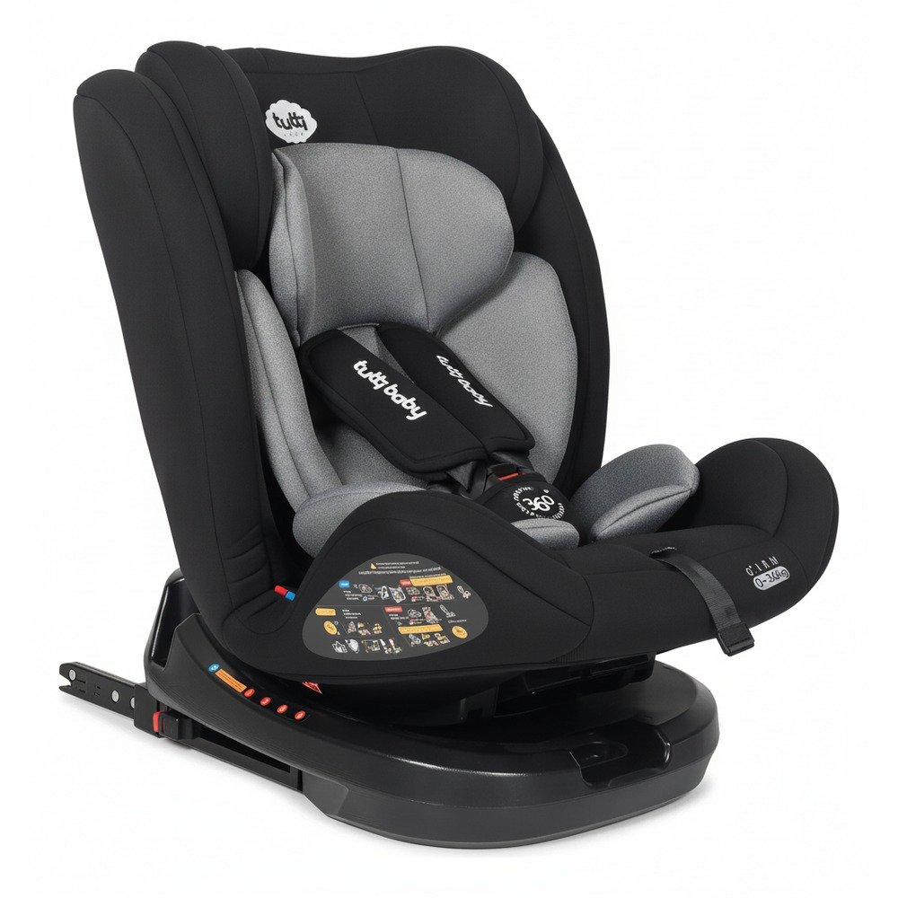 Cadeira de Bebê Tutti Baby Essence Isofix 0 a 36kg Preto e Cinza — foto 1