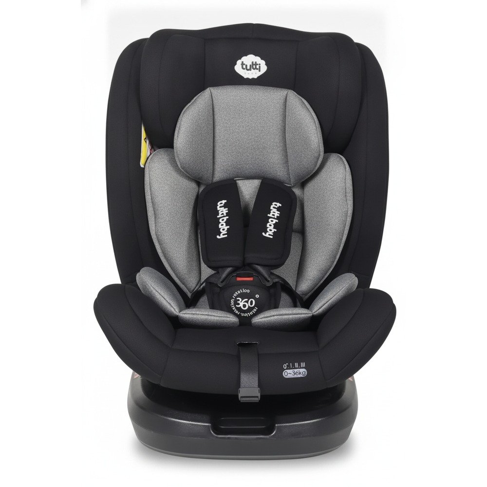 Cadeira de Bebê Tutti Baby Essence Isofix 0 a 36kg Preto e Cinza — foto 2