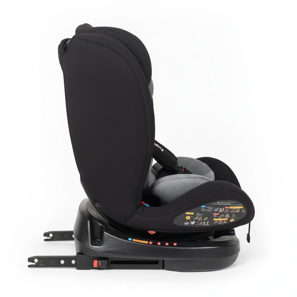 Cadeira de Bebê Tutti Baby Essence Isofix 0 a 36kg Preto e Cinza — foto 3