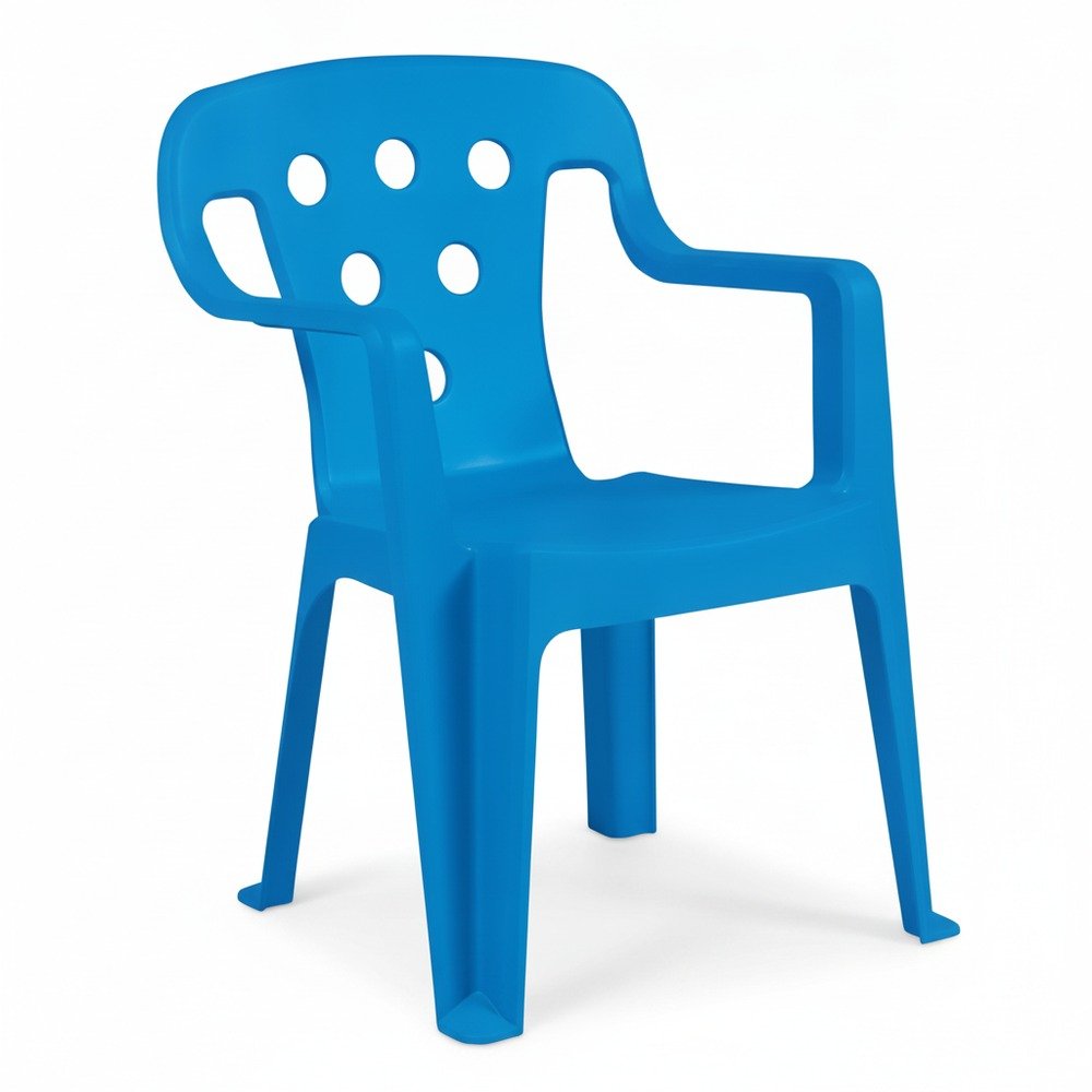 Poltroninha Plástica MOR Kids 4648 Azul — foto 1