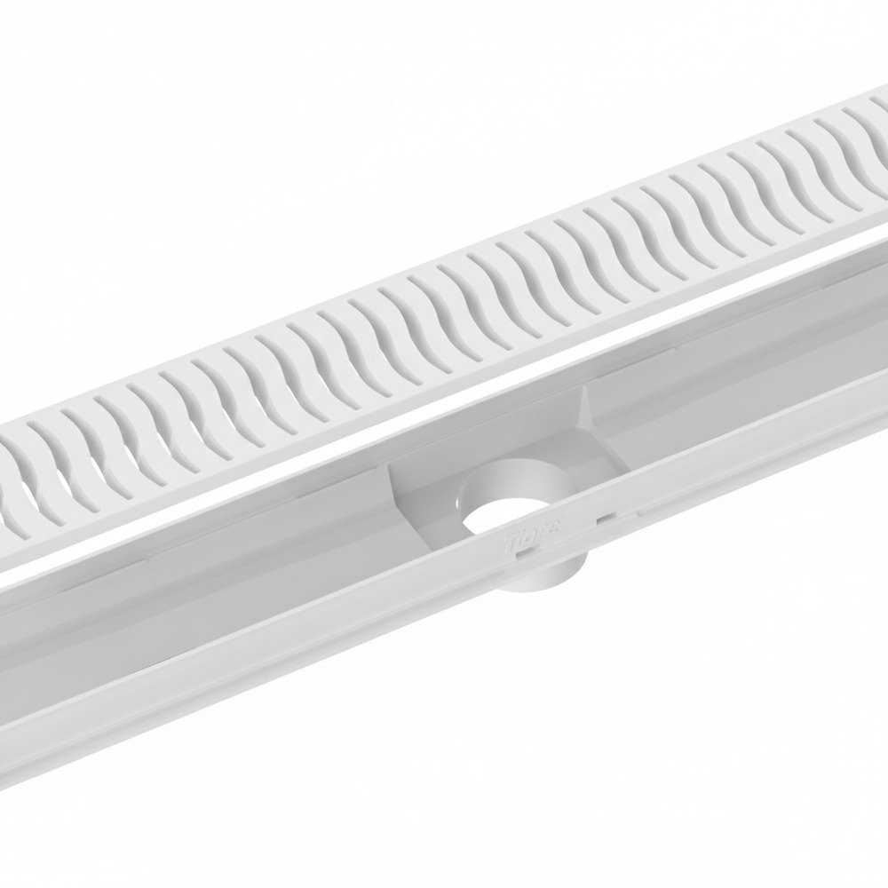Ralo Linear Tigre Flat 90cm com Grelha Branca — foto 3