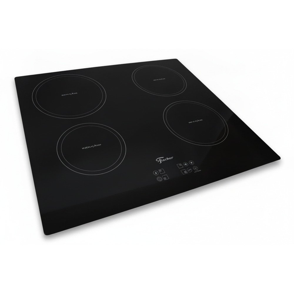 Cooktop de Indução Fischer 33243-89825 Vitrocerâmica Touch Screen 220V Preto — foto 1