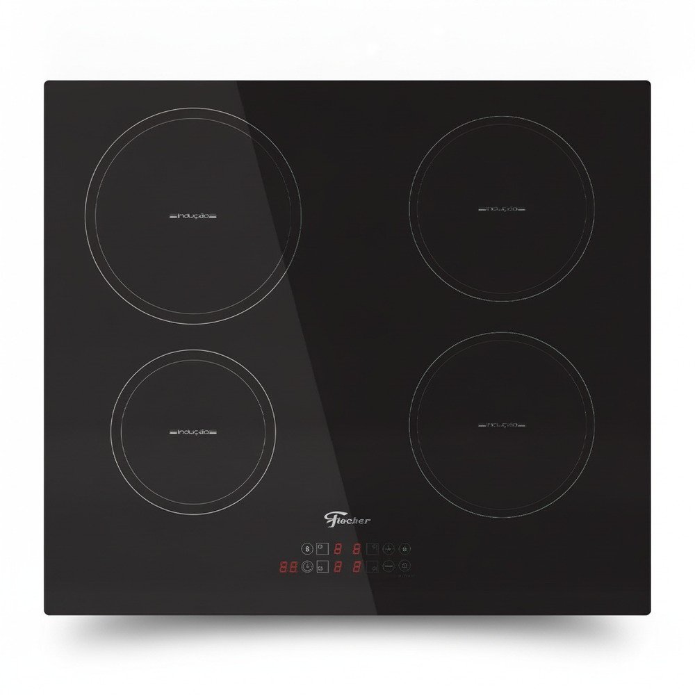 Cooktop de Indução Fischer 33243-89825 Vitrocerâmica Touch Screen 220V Preto — foto 2