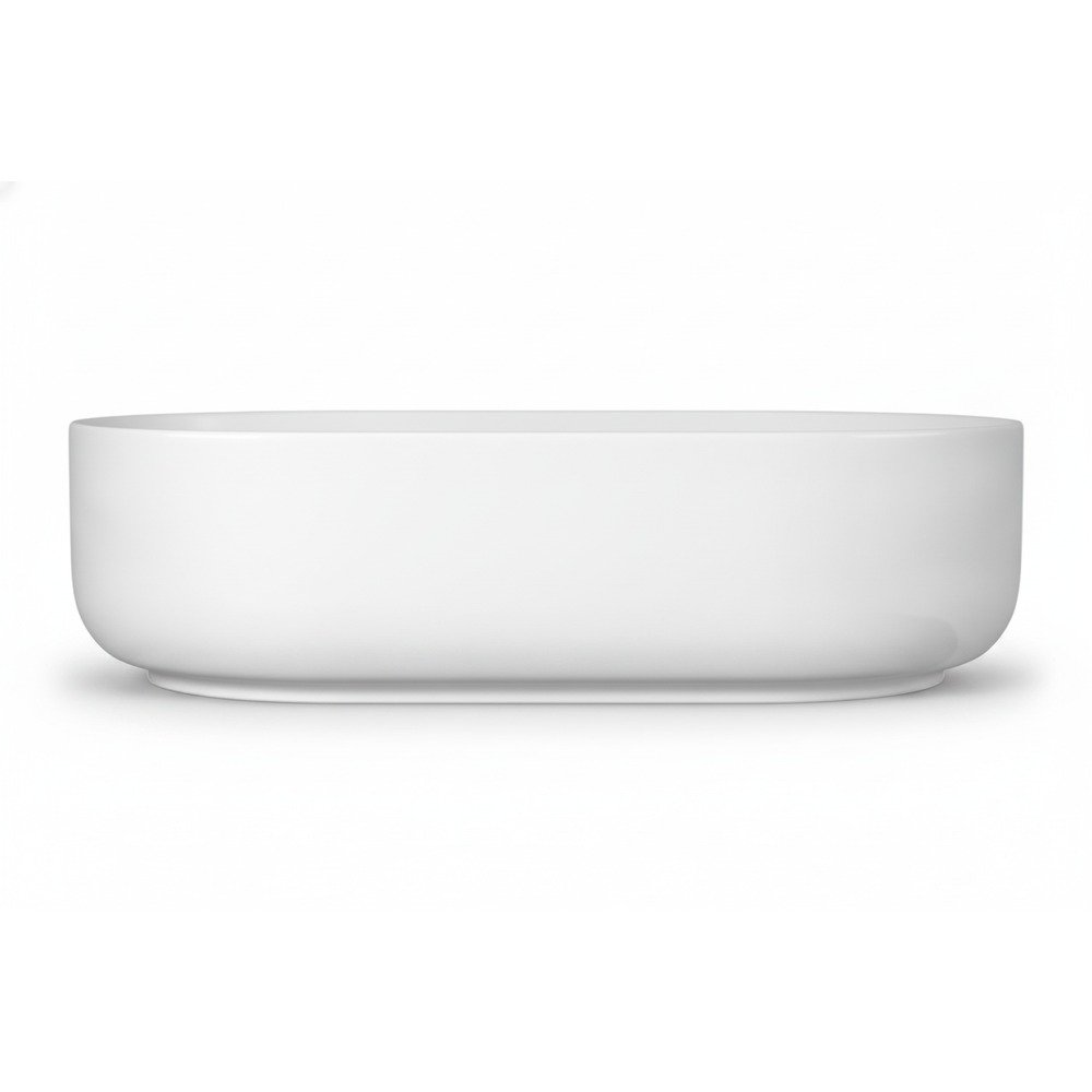 Cuba de Apoio Oval Deca Slim L.14050.17 Borda Fina Branca — foto 3