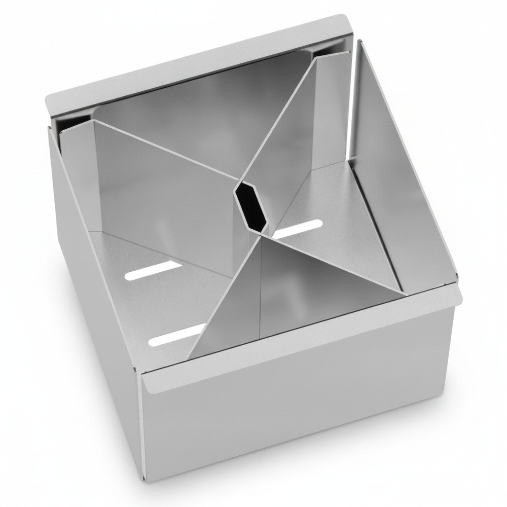 Porta Talheres Tramontina para Canal Organizador em Aço Inox Acetinado — foto 1