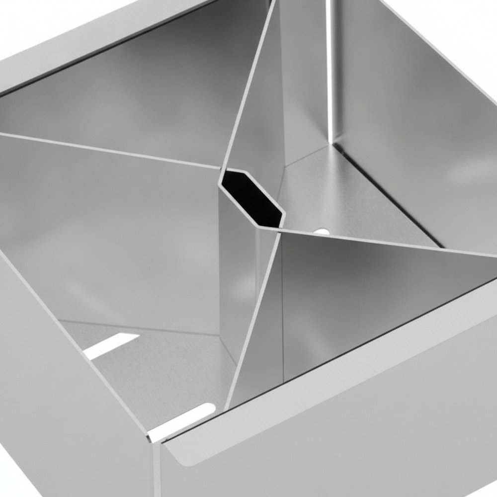 Porta Talheres Tramontina para Canal Organizador em Aço Inox Acetinado — foto 3