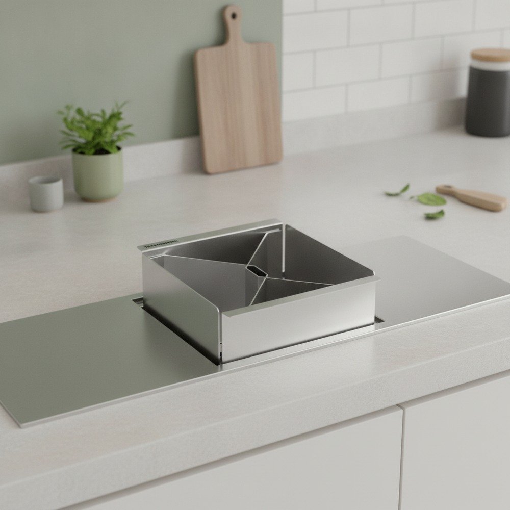 Porta Talheres Tramontina para Canal Organizador em Aço Inox Acetinado — foto 4