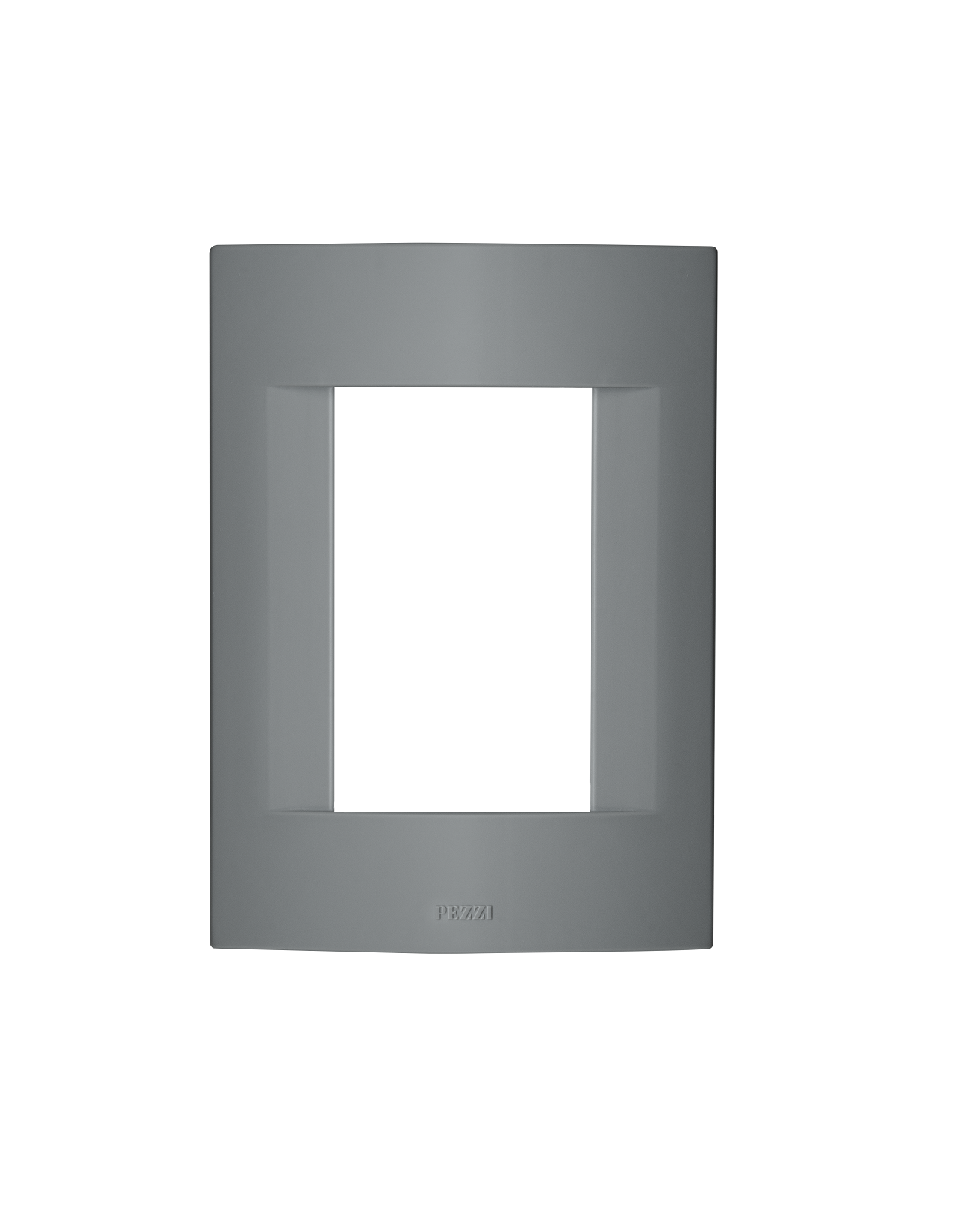 Placa 4x2 Concreto para 3 módulos sem suporte 50700-28A Satinata
