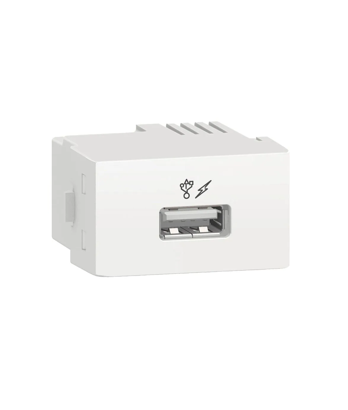 M Dulo Tomada Carregador Usb A Vdc Branco Decor Prm Schneider