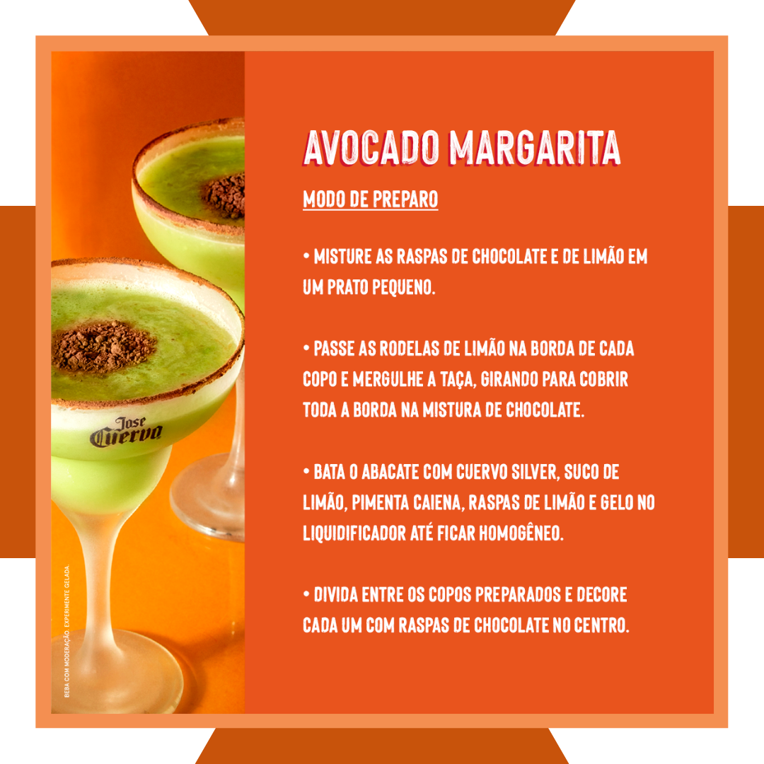 receita drink margarita avocado cellshop bebidas