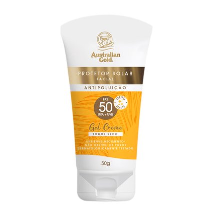 Protetor solar gel creme FPS50 Australian Gold