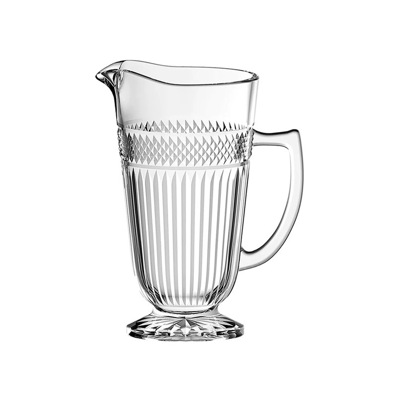 Jarra Ono De LSA International - 1.2 Litros, Cristal Soplado A Mano, Transparente