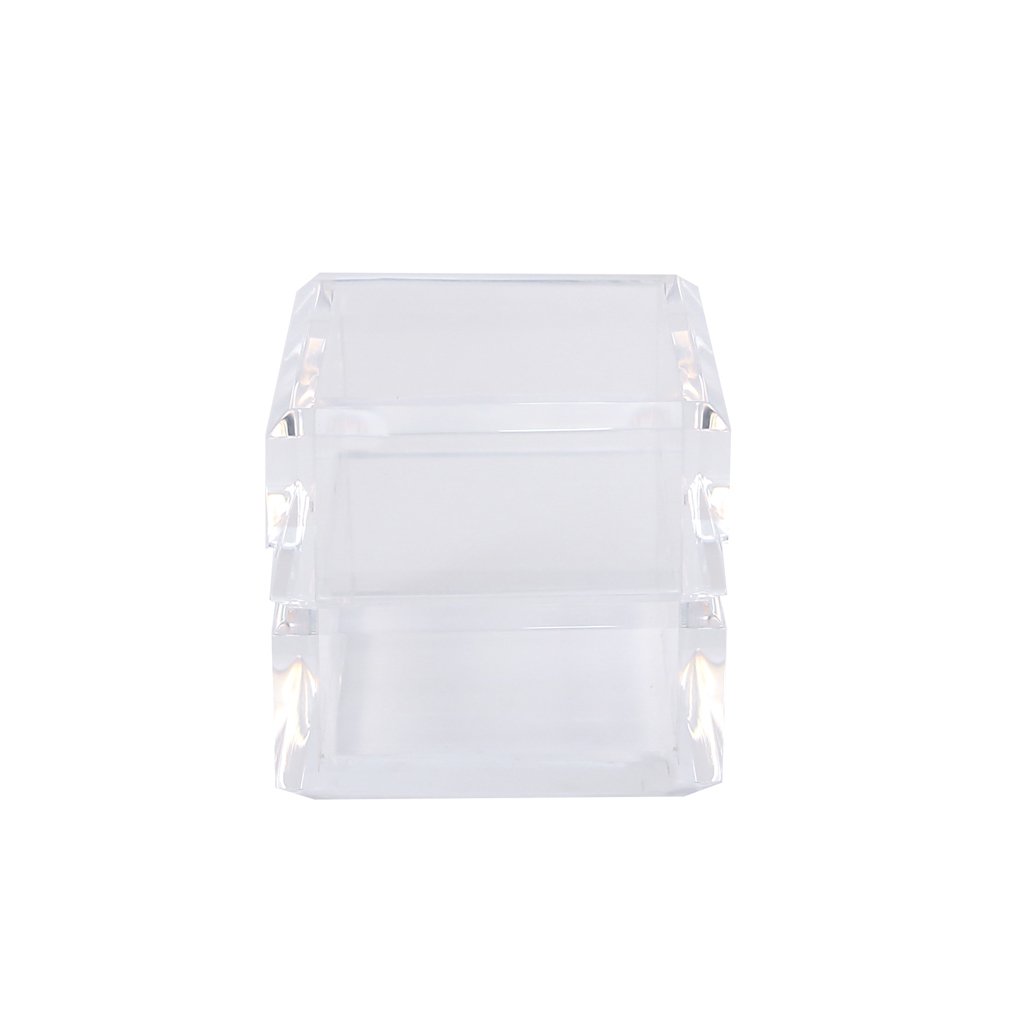 OASIS®, cubo design in acrilico trasparente, progettato da Smithers Oasis., Acrilico, Clear, 10 cm