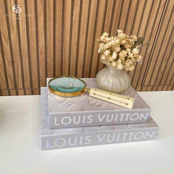 Caixa Livro Louis Vuitton Grande