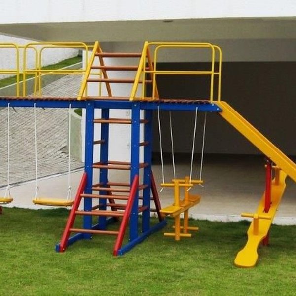Pica Pau com 2 Balanços - Cordas Pica Pau com 2 Balanços - Cordas