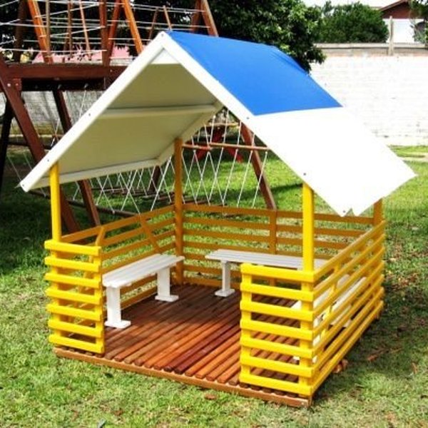 Casinha de Criança Ripada Casinha de Criança Ripada