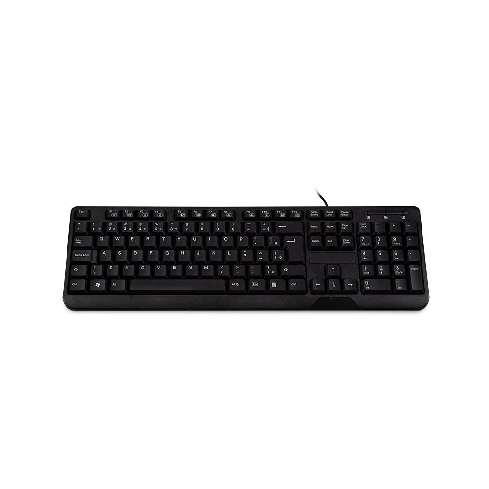 Teclado Padr O Usb Maxprint Preto