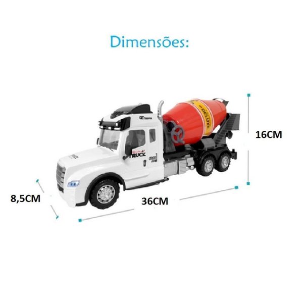 Carreta Brinquedo Com Controle Remoto Varias Funções - FUTURO