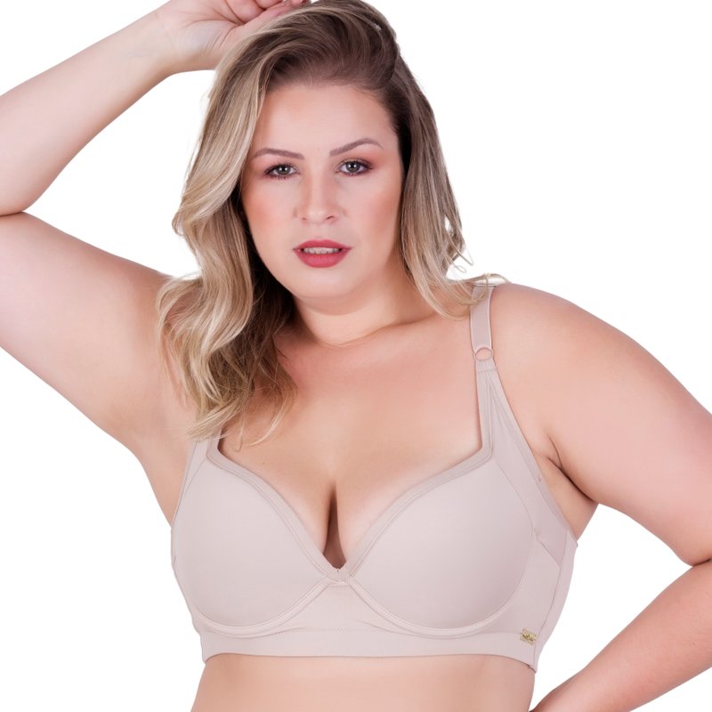 Sutiã Plus Size Reforçado Com Bojo - Apenas Ouse Lingerie - Sutiã