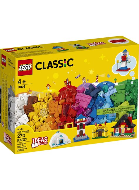 Brinquedo Lego Classic - Blocos e Casas -