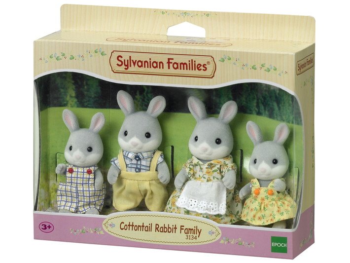 Calico critters cottontail rabbit best sale family set