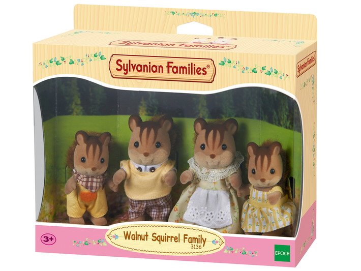 Squirrel hot sale family toy