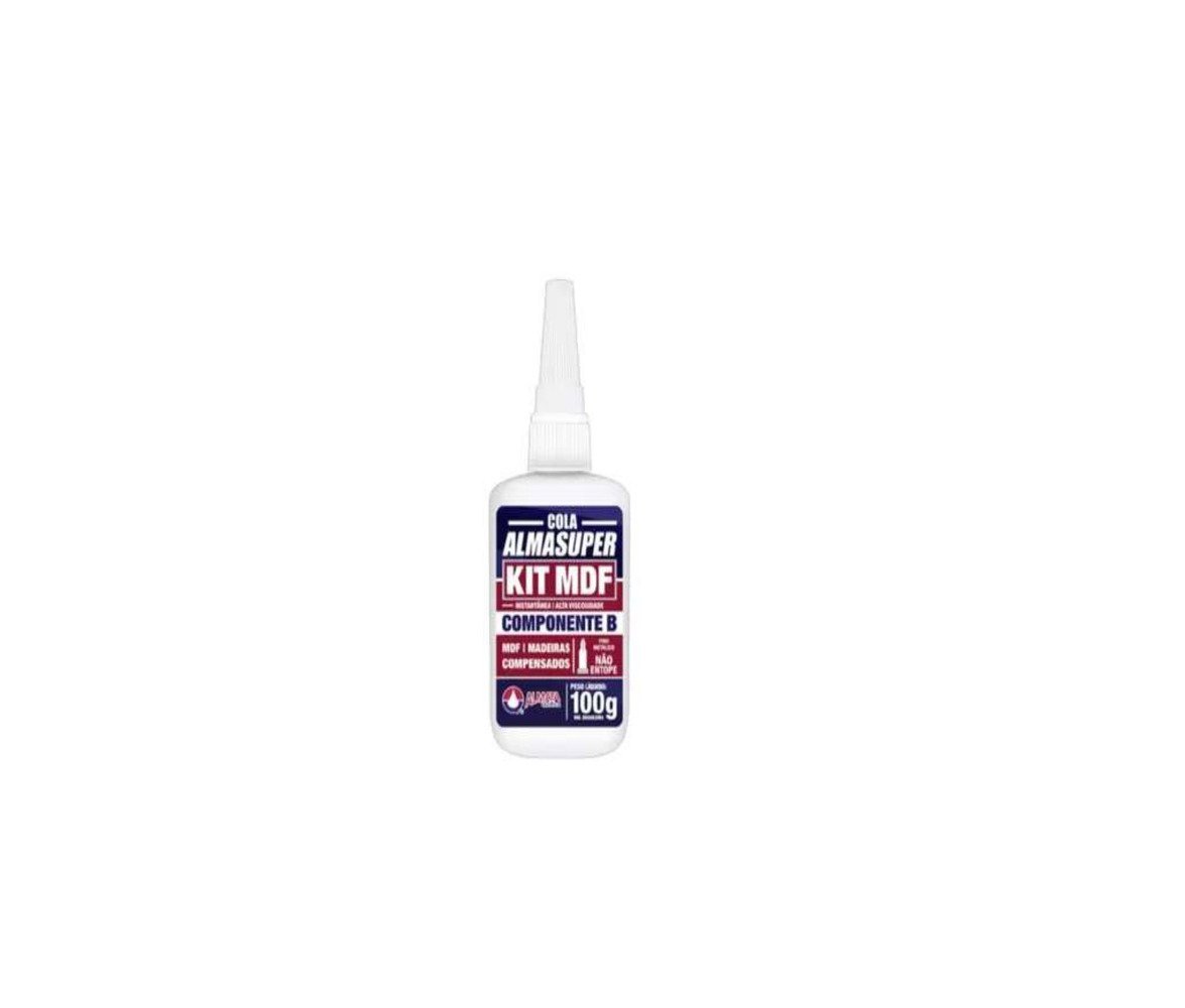 Colla Super Rapida Per MDF ACRYCHEM - Kit Con Attivatore 200ml + 50g, 24 Pezzi, Adesivo Istantaneo