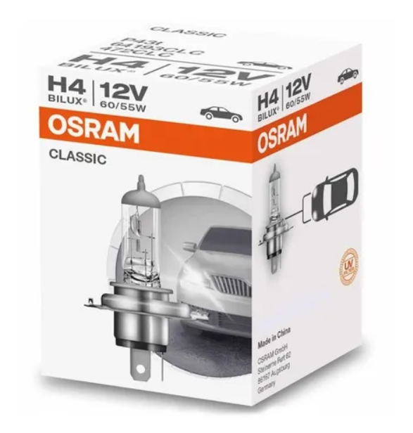 L Mpada H W V Bilux Original Osram Classic