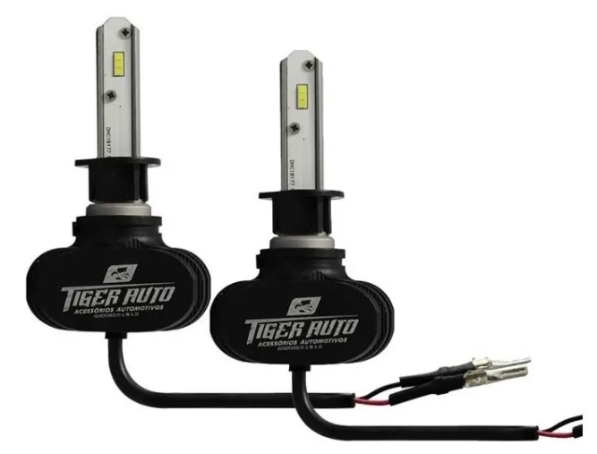 led 2d headlight 6000k tiger auto