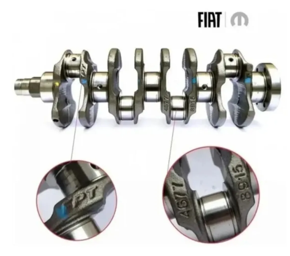 Virabrequim Fiat Palio Uno Siena Mobi 1.0 8V Fire 46778915