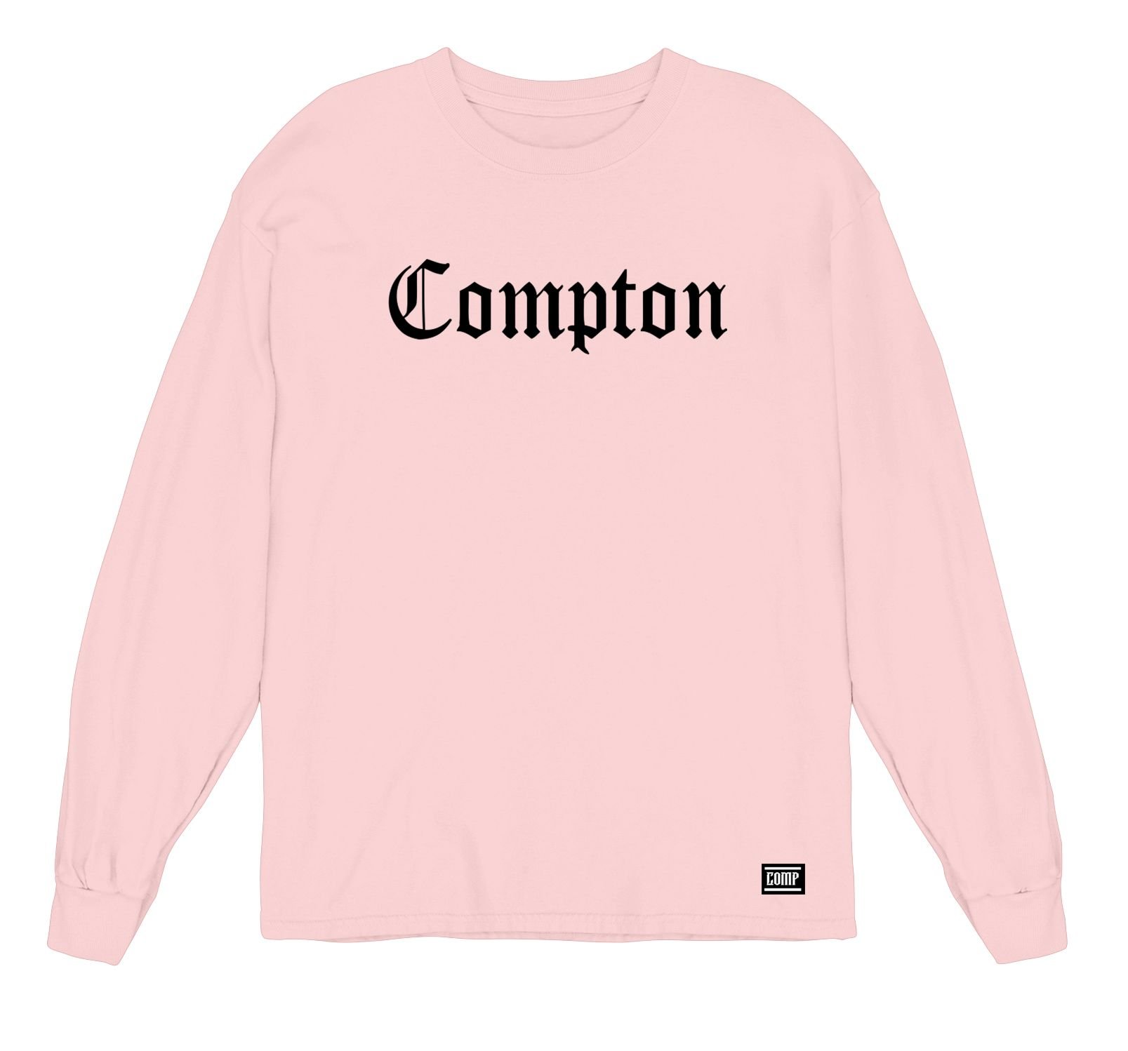 camiseta compton rosa