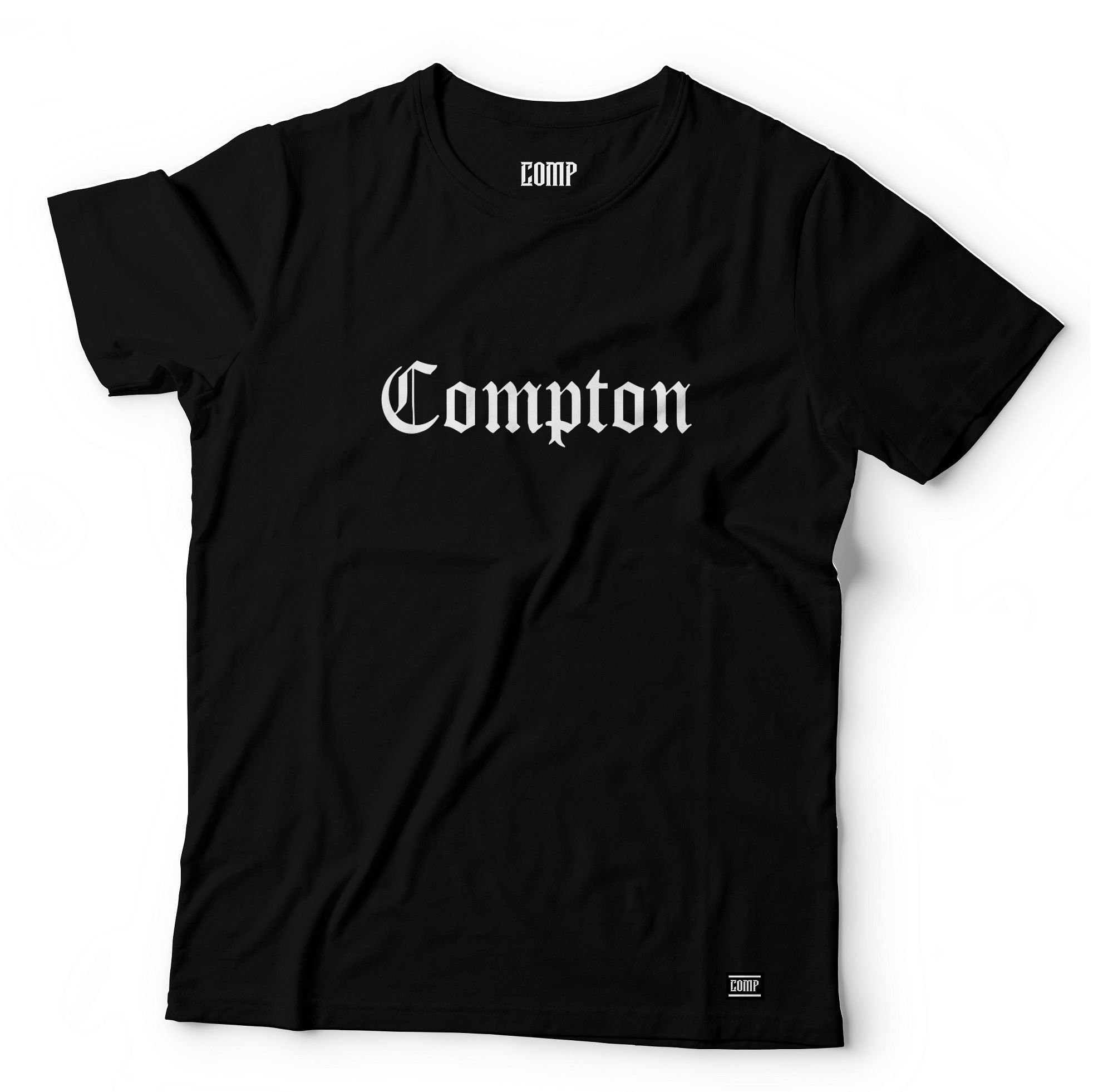 camiseta compton rosa