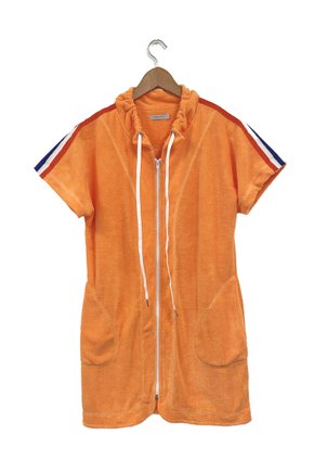 roupao com ziper laranja sport 2