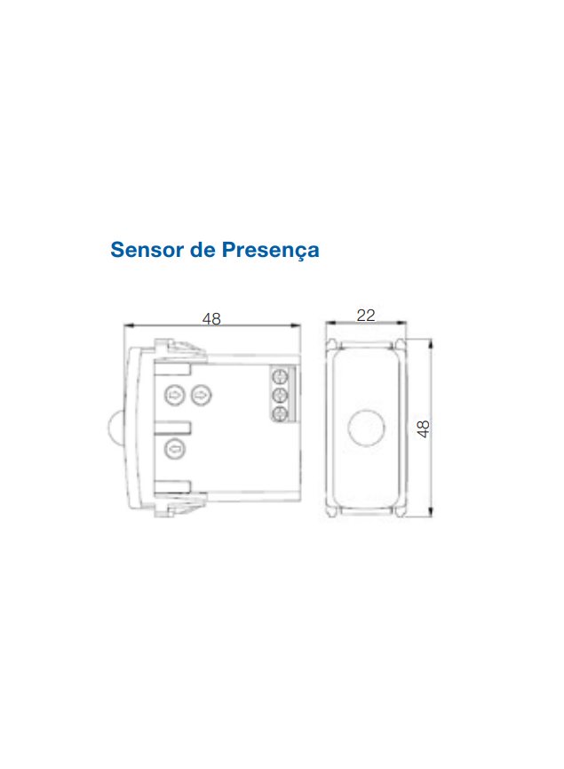 Módulo Sensor De Presença Composé Branco Bivolt Weg 8920