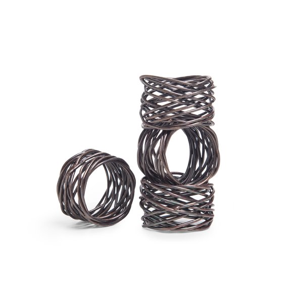 Argola de Guardanapo 4 Pcs Complement Tresse Argola de Guardanapo 4 Pcs Complement Tresse