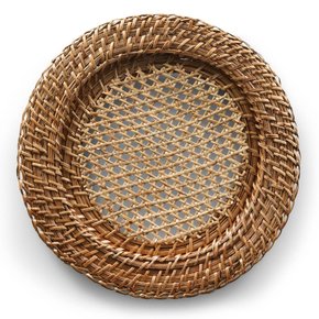 sousplat circular rattan casual 1