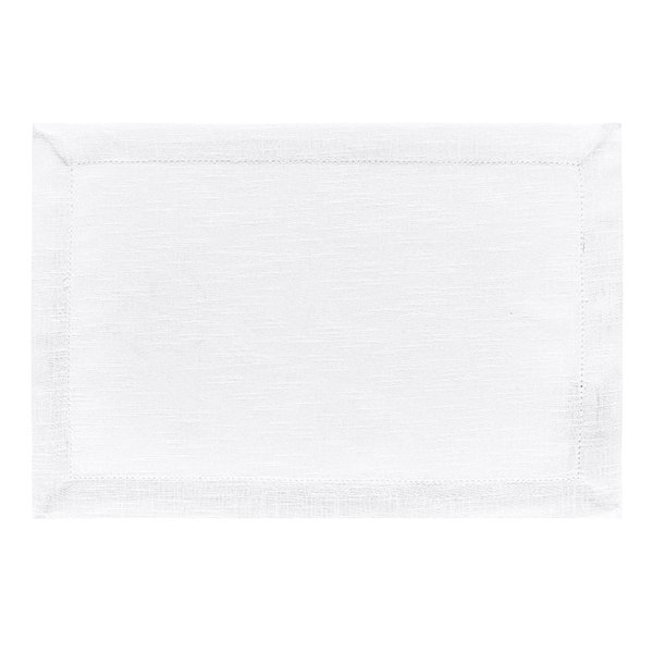 jogo americano avulso coloratta ponto ajour branco