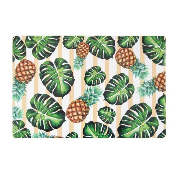 Jogo Americano 6 Peças Pvc Print Tropical Jogo Americano 6 Peças Pvc Print Tropical