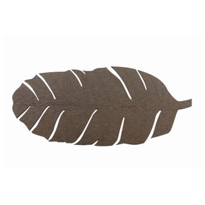decoracao de mesa art wood bananeira titanio