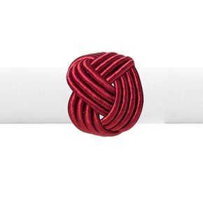 argola de guardanapo 4 pcs traccia vermelho