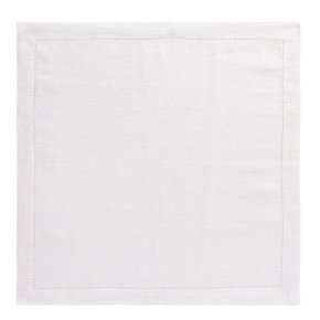 guardanapo 50cm x 50cm linho off white