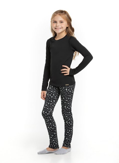 CALÇA LEGGING INFANTIL ESTAMPADA ONÇA