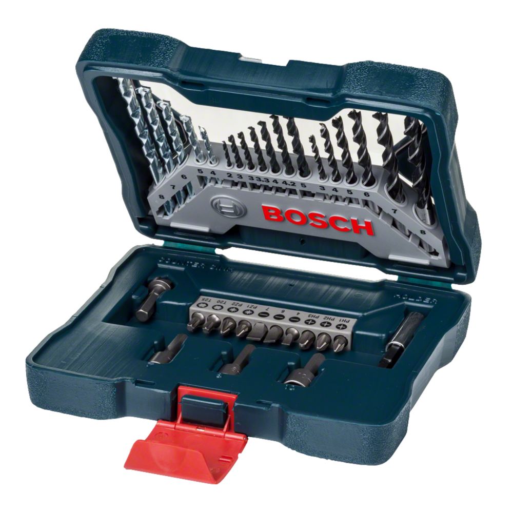 Jogo de Pontas e Brocas Bosch X-Line com 33 peças | COREBRAL