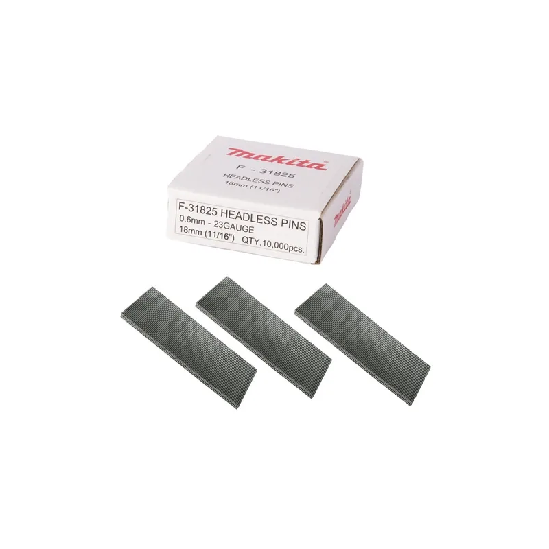 Chiodi 18mm Makita F-31825 - 10.000 Pezzi Per Modello AF201Z