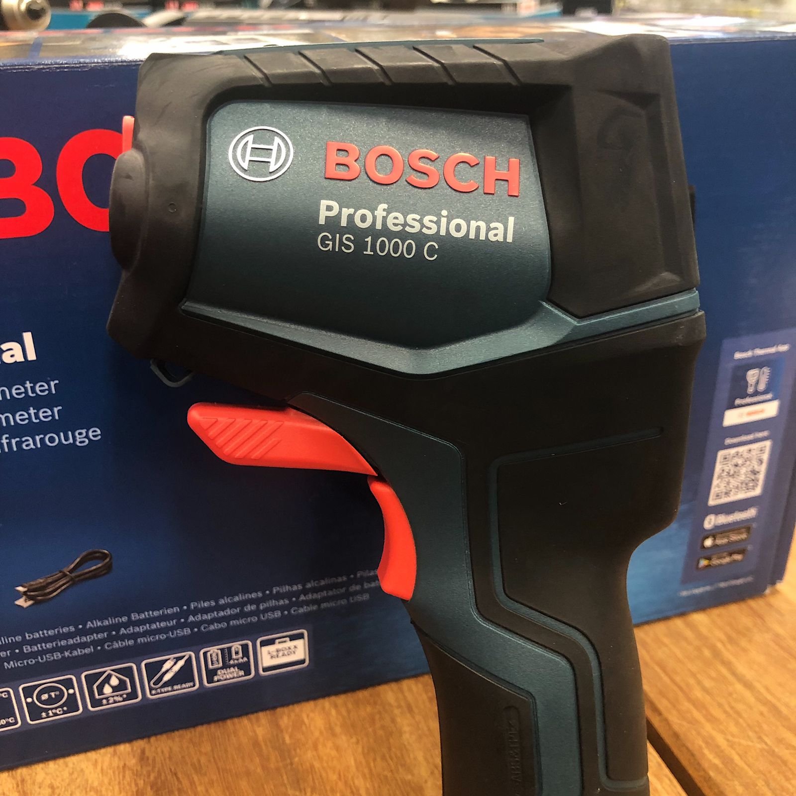 Medidor De Temperatura Laser Bosch Corebral