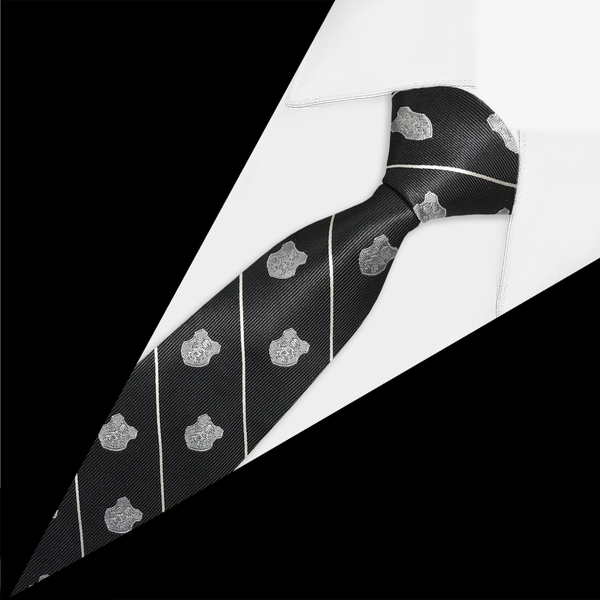 Gravata Foulard Preta Gravata Foulard Preta