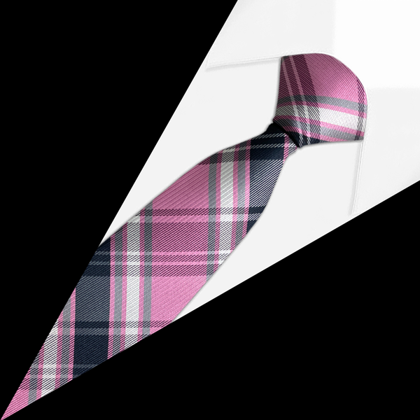 Gravata Xadrez Rosa Gravata Xadrez Rosa