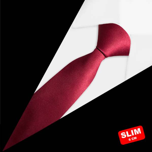 Gravata Slim Lisa Bordô (Marsala) Gravata Slim Lisa Bordô (Marsala)