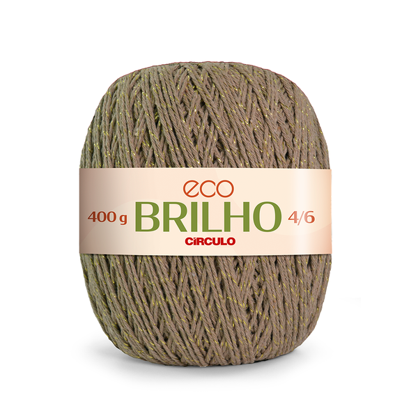 Barbante Eco Brilho Circulo 7725 Porcelanaouro