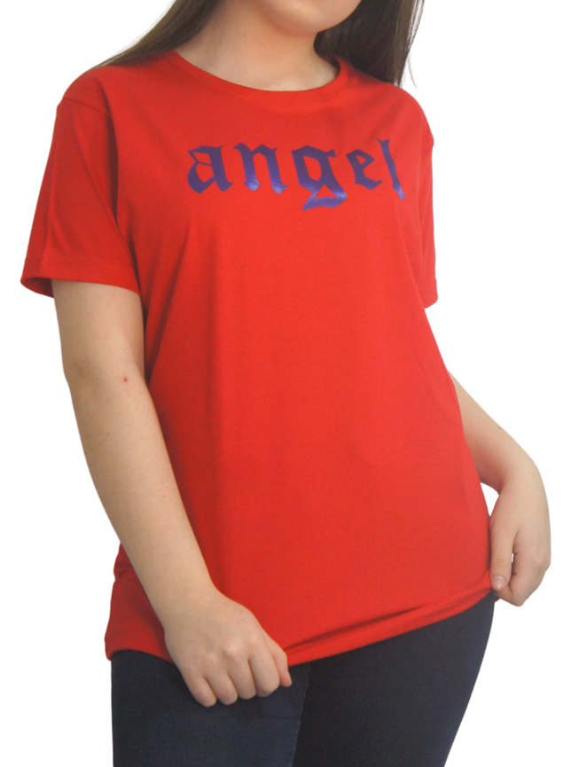 T-Shirt Vermelha Angel